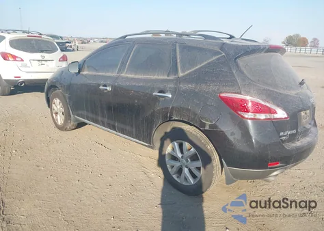 2012 Nissan Murano Sl из США, поврежденный, VIN JN8AZ1MW2CW224973